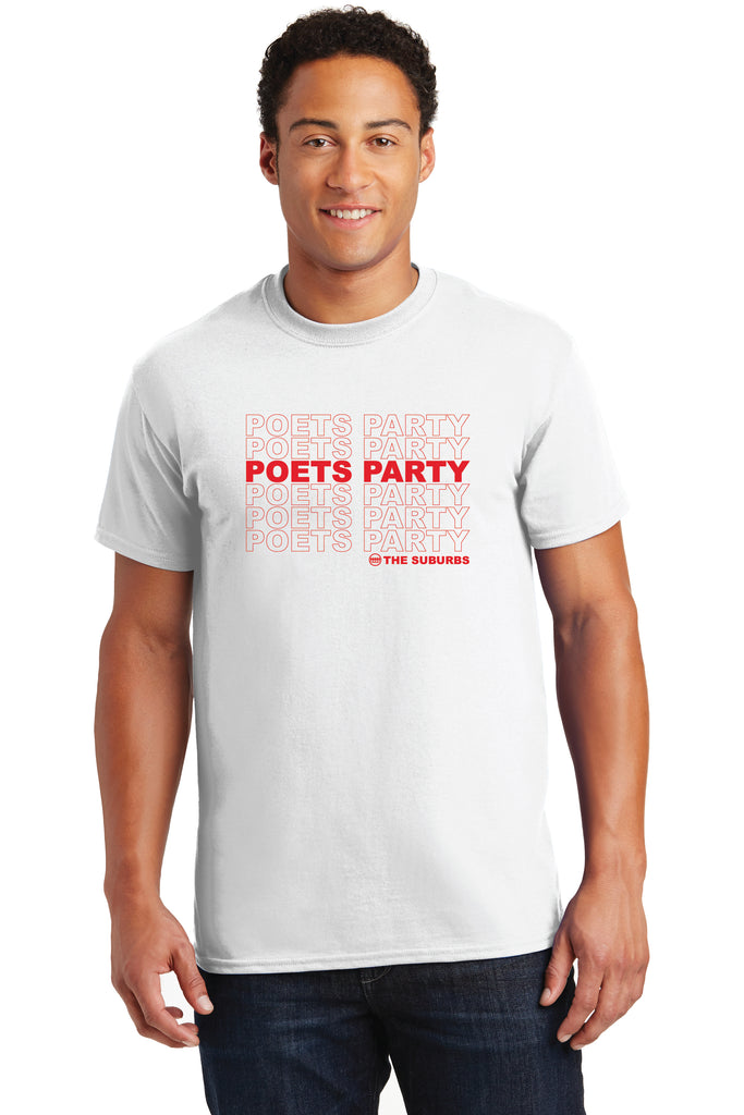 POETS PARTY White T-Shirt